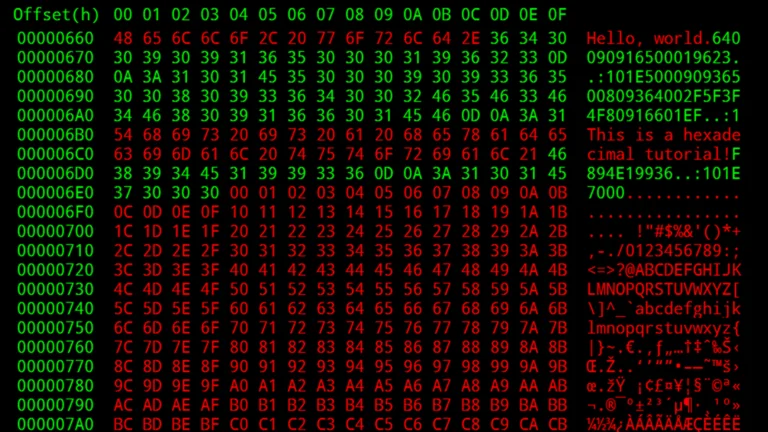 Sistema Numérico Hexadecimal