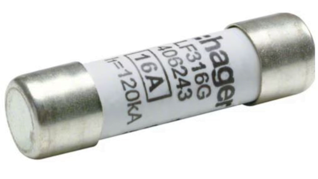 Tabela de Fusível Cilíndrico